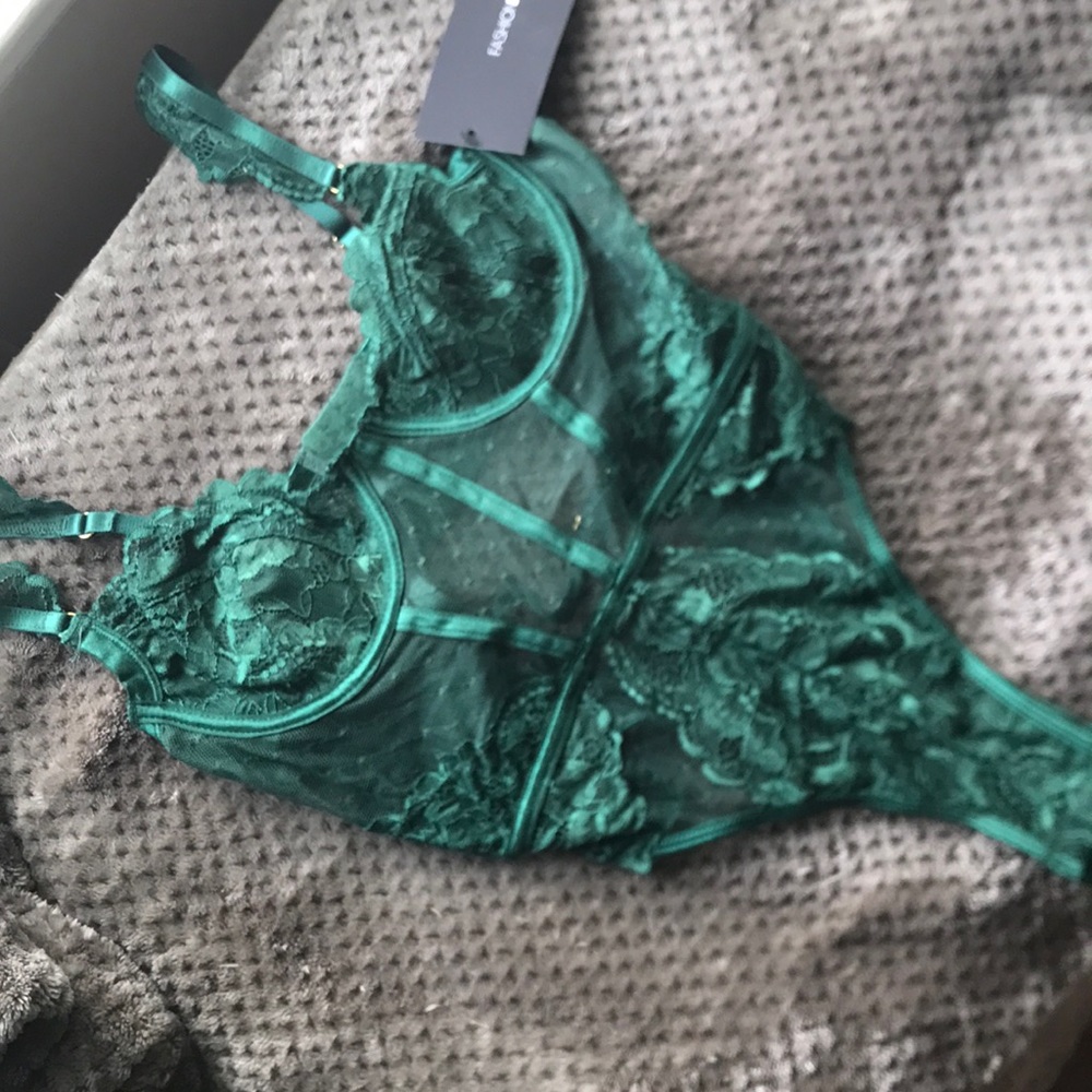 Fashion Nova Never Let You Go Lace Teddy